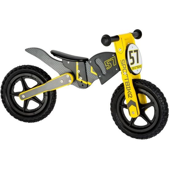 Draisienne Moto bébé - véhicule bébé 12-24 mois Racing - look sport - roues  larges, stables et sécuritaires - Cdiscount Jeux - Jouets