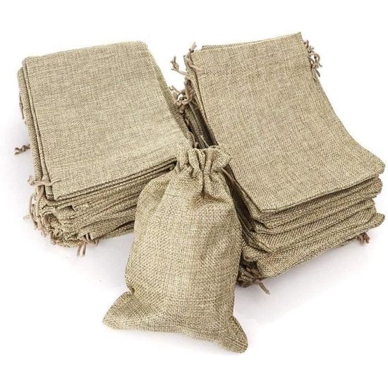 5 Mètres De Toile De Jute Légère, 105 Cm De Large Mariages