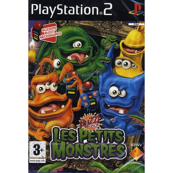 Buzz Juniors Les Petits Monstres / Jeu Console PS2