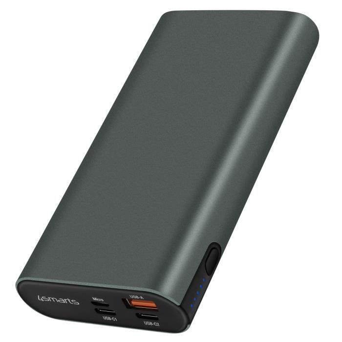 Batterie de Secours 20000mAh, Double Sortie USB-C 130W + USB 3.0