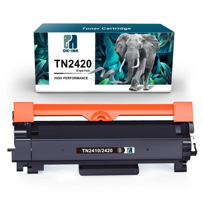 BLACK POINT Premium Cartuccia Toner Per TN2410 TN2420 TN-2420 TN-2410 - Nero - Per Brother HL-L2350DW HL-L2375DW L2310D L2370DN DCP-L2530DW DCP-L2510D L2550DN MFC-L2710Dw MFC-L2750DW L2710DN L2730DW - Foto 3