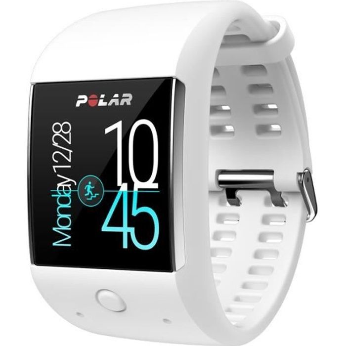 Montre de Sport POLAR M600 - Android Gps Cardio - Blanc