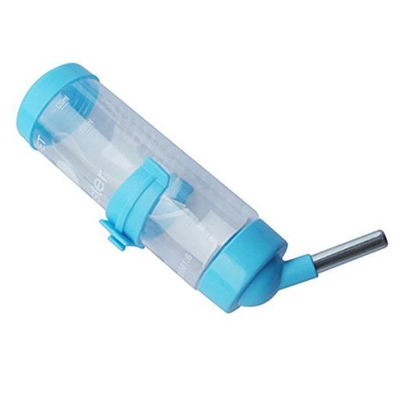 Distributeur de Buveur d'Eau pour Chat Chien Lapin Animaux de Compagnie Cochon d'Inde Biberon 125 ml