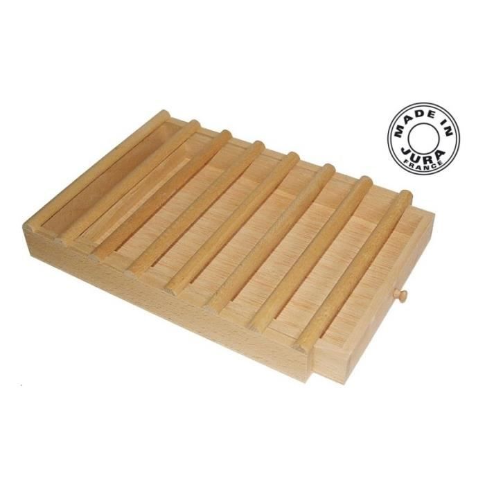 Planche à pain à tiroir - Pour les grands - Pour la cuisine - Planches à découper