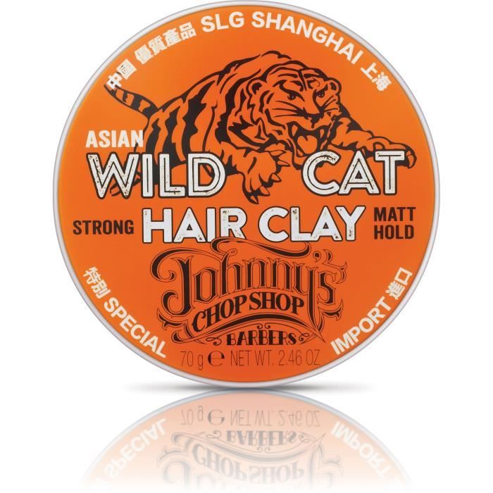 Johnny's Chop Shop, wild cat, hair clay