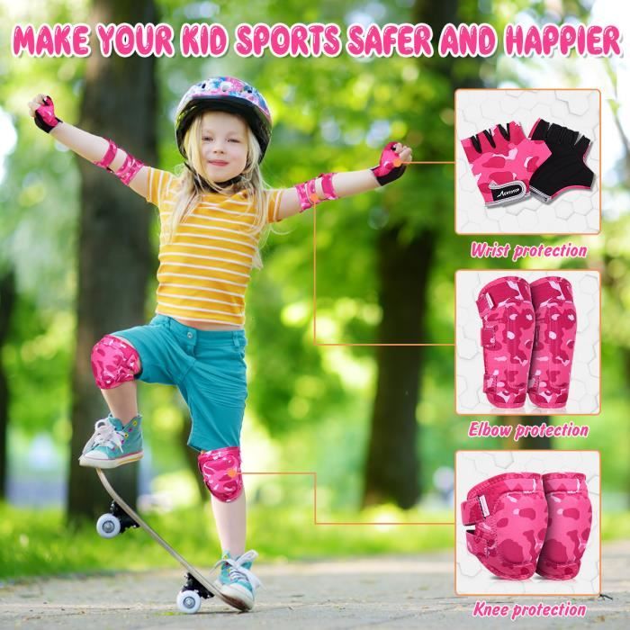 Protection Roller Enfant,Sets de Protection Enfant Ajustable -ekd