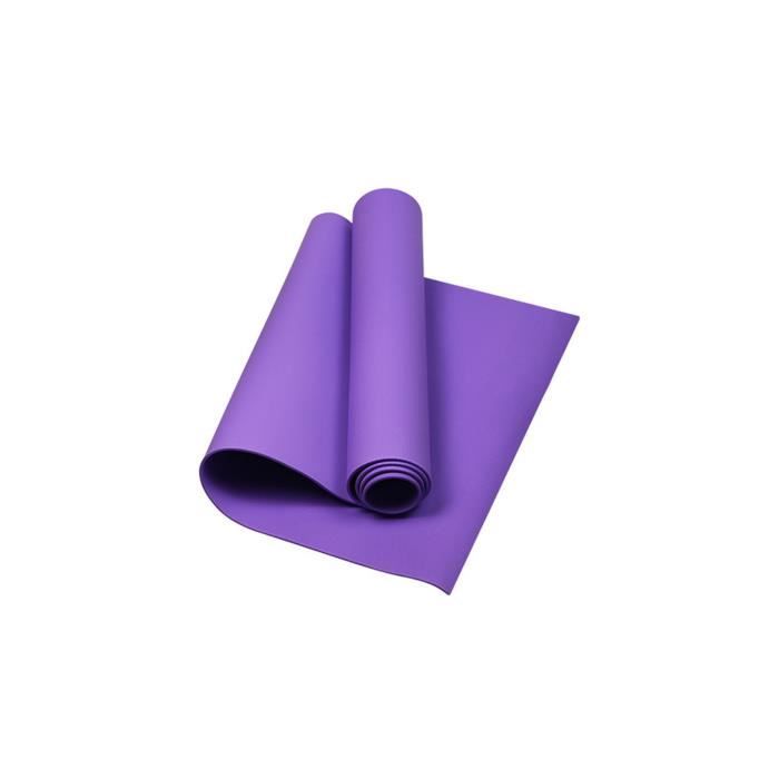 Tapis de yoga antidérapant monochrome pour hommes et femmes Tapis de yoga 4 mm ZZX210112902PP