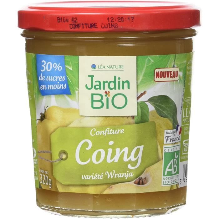 Jardin BiO étic Confiture Coing 14