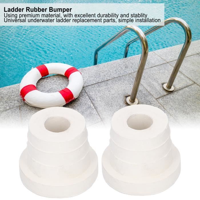 Bouchon d'échelle de piscine, bouchon en caoutchouc d'échelle, accessoire d'échelle de piscine, pour hôtel de piscine HB044