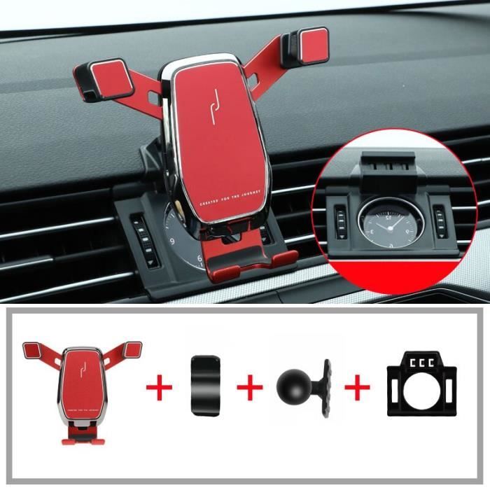 Supports voiture,Support de téléphone portable pour Volkswagen passat b8, arteon, variante 2016, 2017, 2018, 2019 - Type red