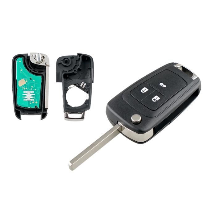 clé électronique vierge 3 Boutons POUR OPEL ZAFIRA INSIGNA ASTRA AGILA
