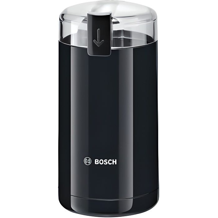 BOSCH MOULIN A CAFE 180W 75G LAME ET BOL INOX NOIR