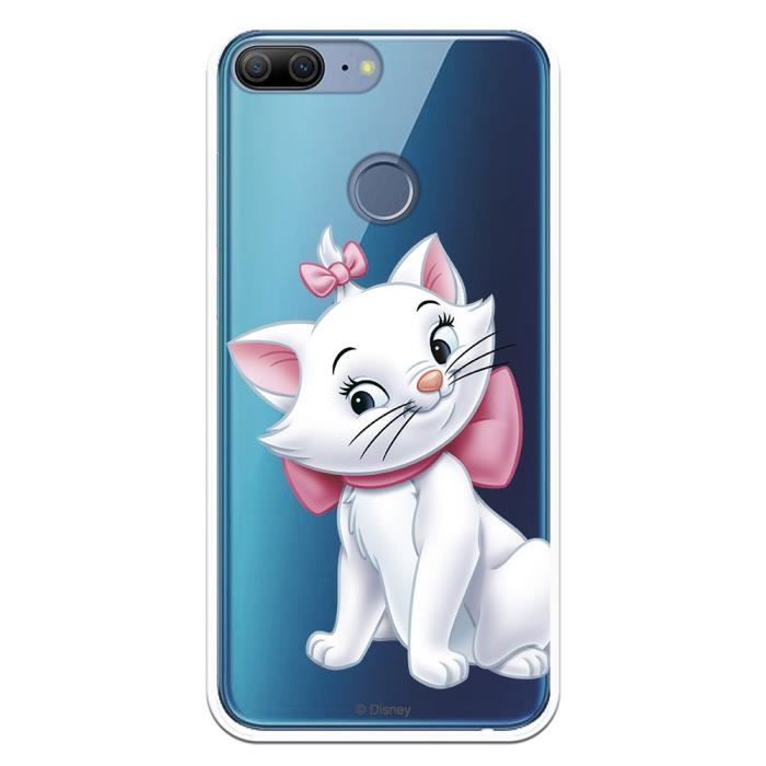 Coque Officielle Disney Marie Silhouette transparente pour Huawei Honor 9 Lite - Les Aristochats