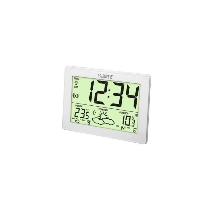 Station météo Blanc Prévisions + Enregistrements C