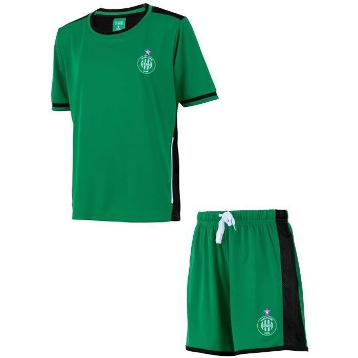 Ensemble Maillot short ASSE - Collection officielle AS Saint Etienne - Enfant