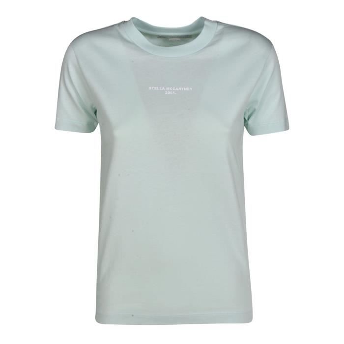 STELLA MCCARTNEY FEMME 600422SNW813802 VERT COTON T-SHIRT