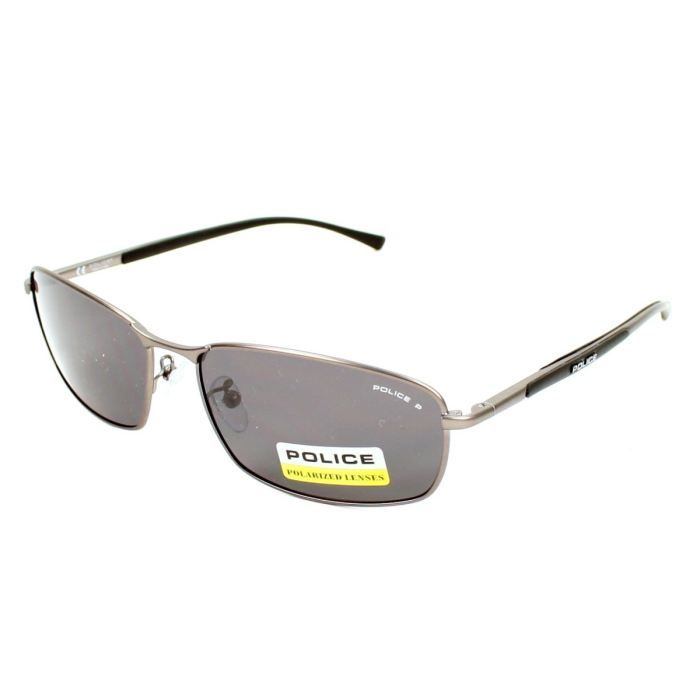 Lunettes de soleil Police S8650 Gun, verres Gri…
