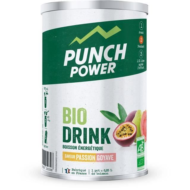 PUNCH POWER Biodrink Passion goyave - Pot 500 g
