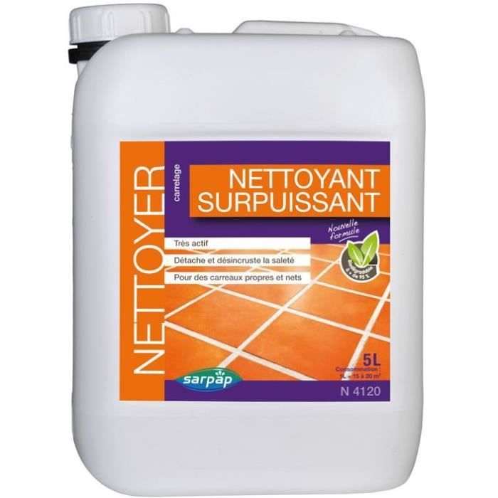 Nettoyant surpuissant carrelage - 5 L