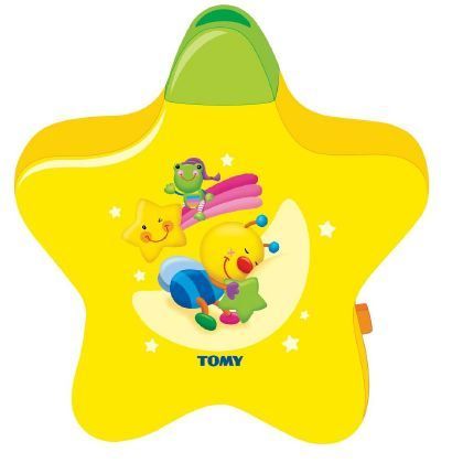 VEILLEUSE ETOILE ENCHANTEE TOMY JAUNE