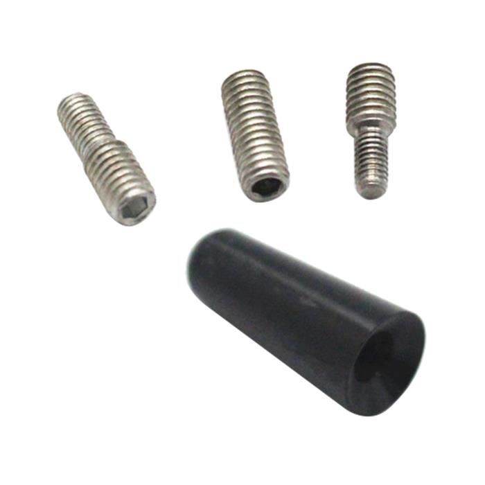 Universal 1.2 pouces En Alliage D'aluminium de Voiture Tige Courte Antenne Adaptateur w/Vis Décoration FM/AM GPS GSM Réception