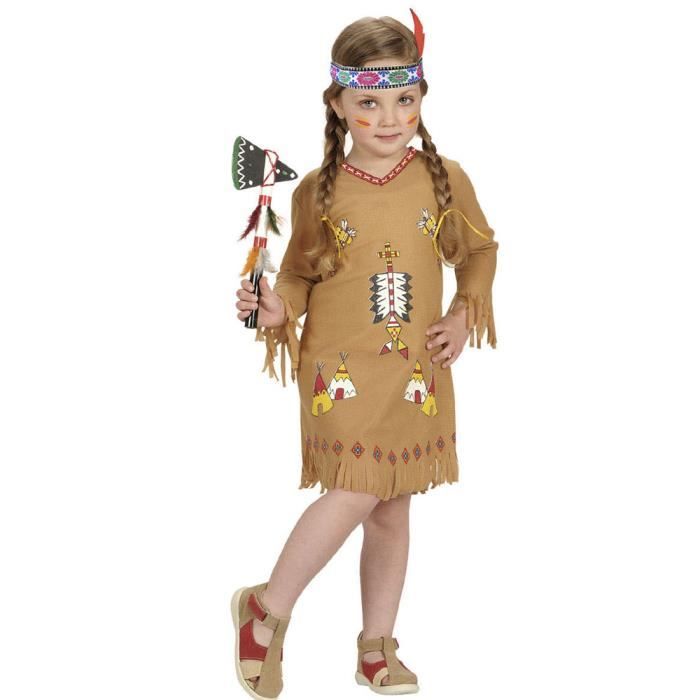 Déguisement Pow Wow - Enfant - 2/3 ans (86 à 94 cm) Coloris Unique