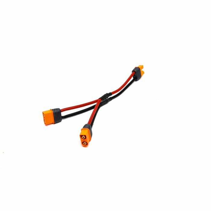 Adapterkabel: IC3-Batterie Zu 4 Mm Bullet-Stecker, 6 Zoll (ca. 15 Cm), 13 AWG, Von Spektrum