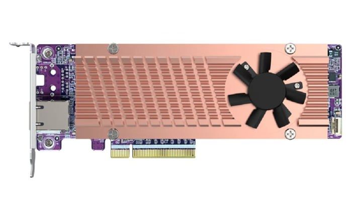 Carte contrôleur - QNAP - QM2-2P410G1T - PCIe - Noir - QM2 Card