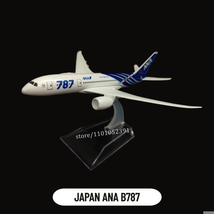Modèle Réduit Avion Boeing B787 Vietnam Airlines – échelle 1/400, Alliage Et Caoutchouc – 14 Cm – Décoration Ou Collection