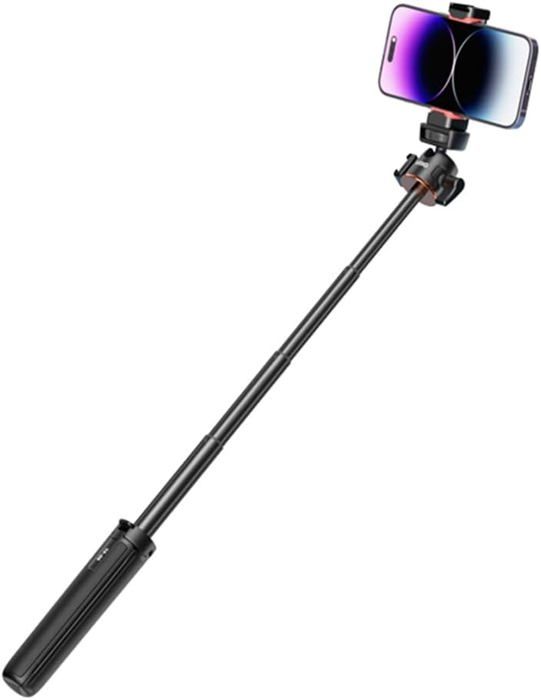 Selfie Stick Trépied Extensible Tout-en-1 - Aluminium, 152 Cm, Neuf, Universel Pour Smartphone