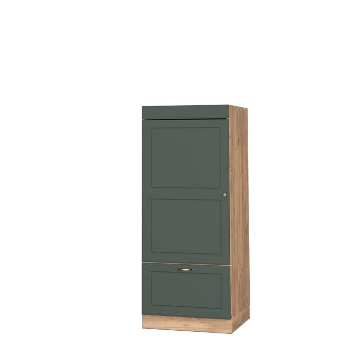 Armoire haute Fame-Line 60cm Vert Or Campagne/Chêne doré Vicco 38616