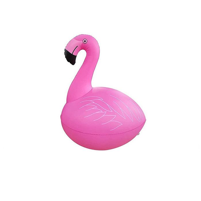 Flotteur Flamant Rose LED Solaire – Bouée Gonflable Avec Lumières, Résistant 113 Kg, Idéal Piscine/Plage/Lac