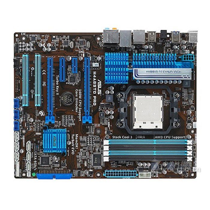 Carte mère ASUS M4A89TD PRO AMD 890FX Socket AM3 4xDDR3 16GB ATX - Asus