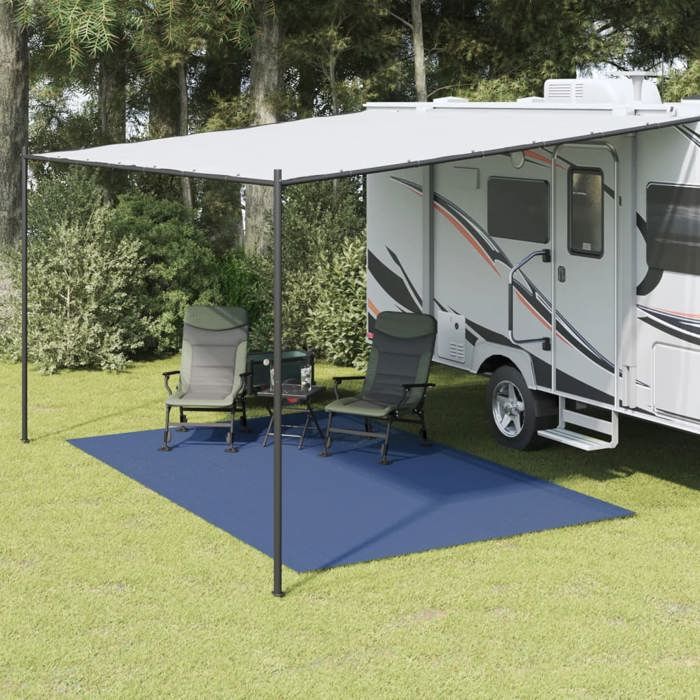 vidaXL Tapis de tente bleu 4x25 m 4008459