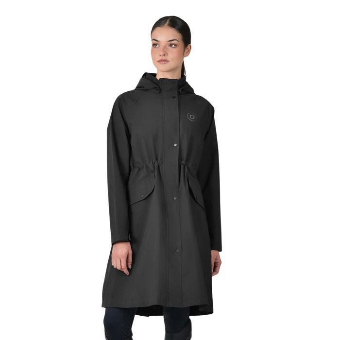 Veste imperméable équitation longue femme Dublin