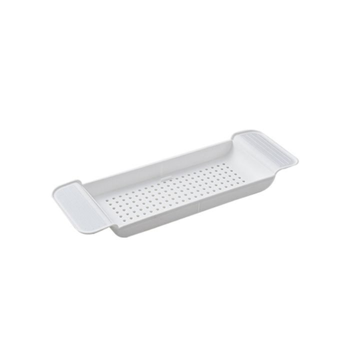 Baignoire RéTractable éTagèRe de Rangement Plateau de Bain éTagèRe Baignoire Salle de Bain Outils Serviette éTagèRe de Rangement