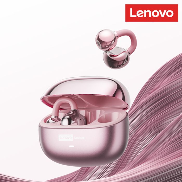 Casque sans fil Bluetooth - Lenovo - Lenovo LE302 - Bluetooth 6.0 - Réduction de bruit - Imperméable - Clip doreille