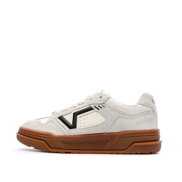 Vans Baskets Blanches Homme Vans Upland Suede Marshmallow