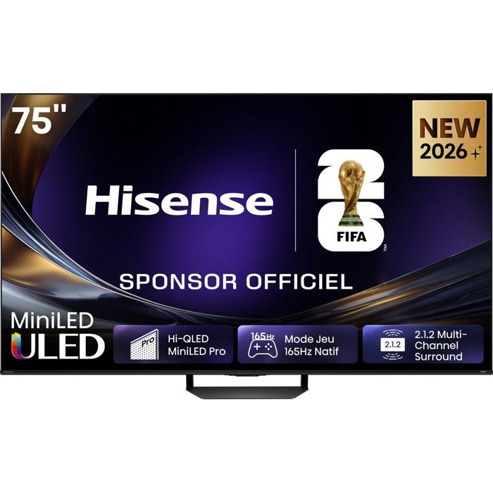 TV LED Hisense 75U7S PRO 2026 - vue 5