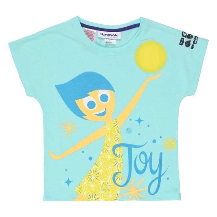 reebok t shirt enfant verte