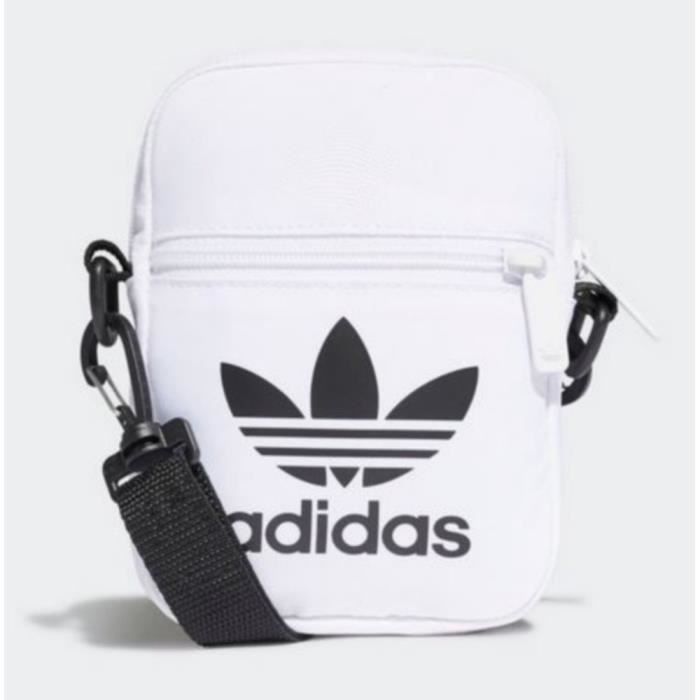 sac adidas blanc et noir