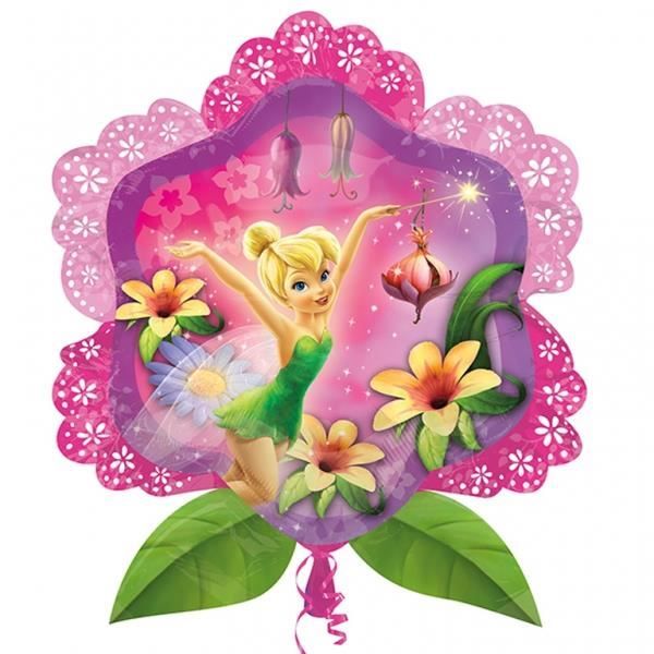 Ballon Fee Clochette Disney Fairies 63 Cm X 68 Cm Cdiscount Maison