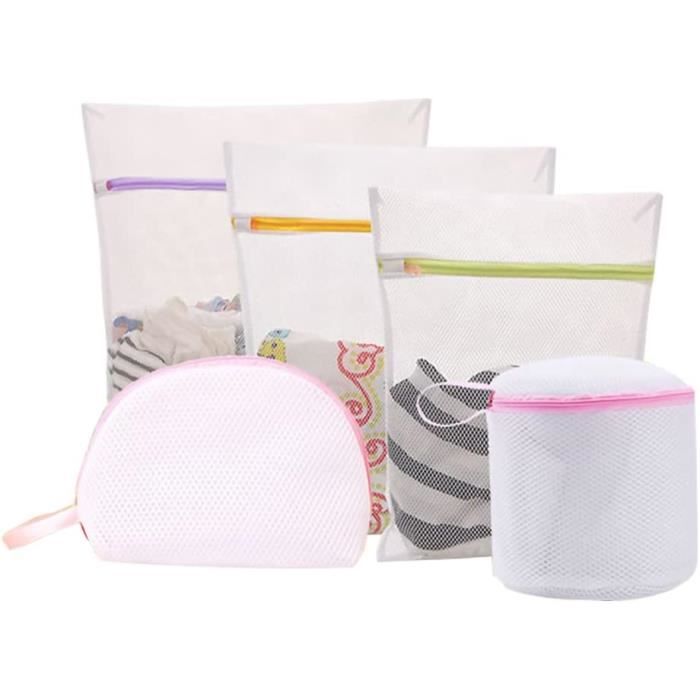Filet a Linge Sacs en Tissu pour la lessive, Sacs a Linge En Maille
