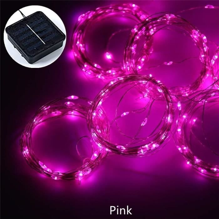Lumières de rideau solaire Décoration de Noël extérieure 2023 Guirlande