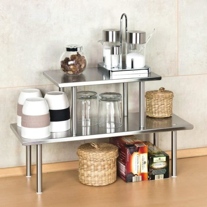 Etagere De Cuisine Etagere Universelle Etagere A Epices Inox