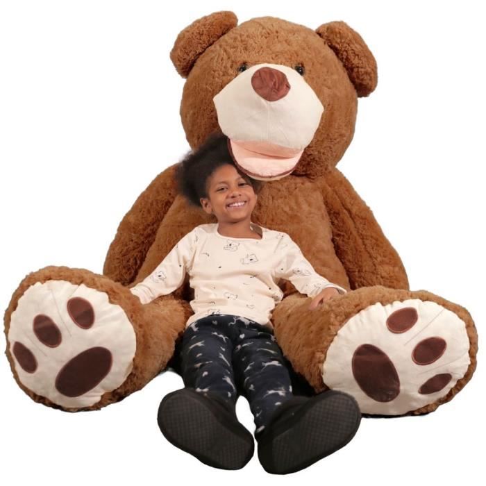 Peluche Géante Nounours - 160 cm - Banabear