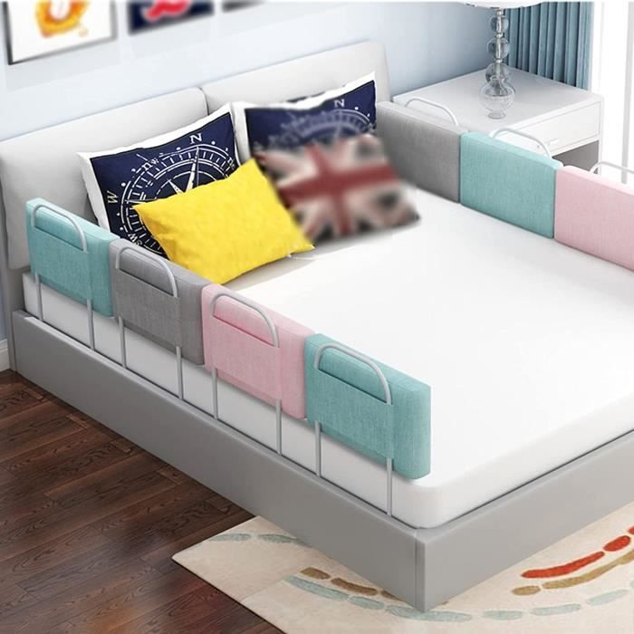 LIFEZEAL Barrière De Lit Enfant, Barrière Sécurite Enfant Lit Hauteur