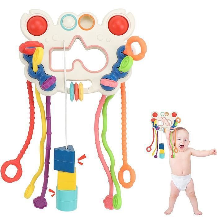 Felly Jouet Bebe 1 An Montessori 6-12-18 Mois, Jeu Sensoriel Crabe