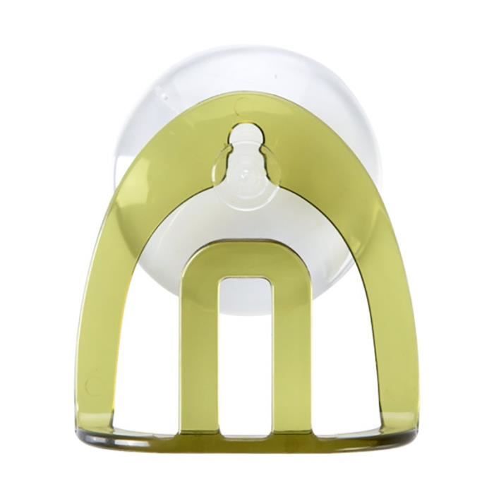 Lot De 2 Porte-savons En Forme De Feuille - Avec Ventouse Et égouttoir - Pour Salle De Bain Et Cuisine