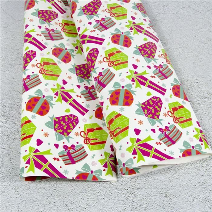 Rouleau Papier Cadeau Kraft Vert Doré - 43 Cm X 10 M - Papier Mat De Luxe Recyclé - Pour Noël, Anniversaire, Mariage
